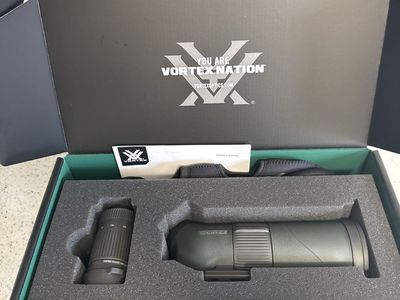 New in Box - Vortex Razor HD 13-39x56mm Angled Spotting Scope