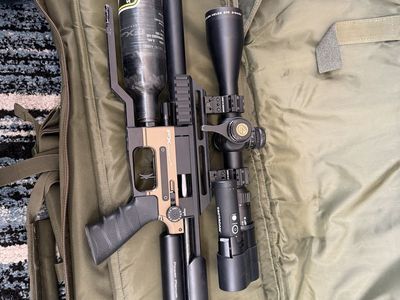 FX Impact MKII .25 Caliber Airgun with Power Plenum & Athlon Helos BTR 6-24x50 Scope