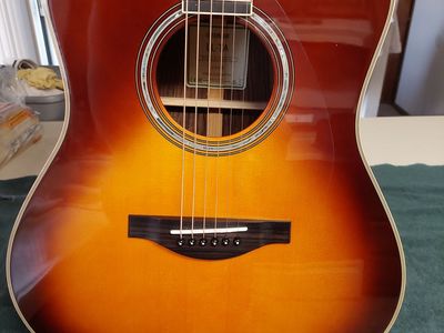 Yamaha LL-TA Transacoustic guitar- Modified by Luthier for Best possible sound
