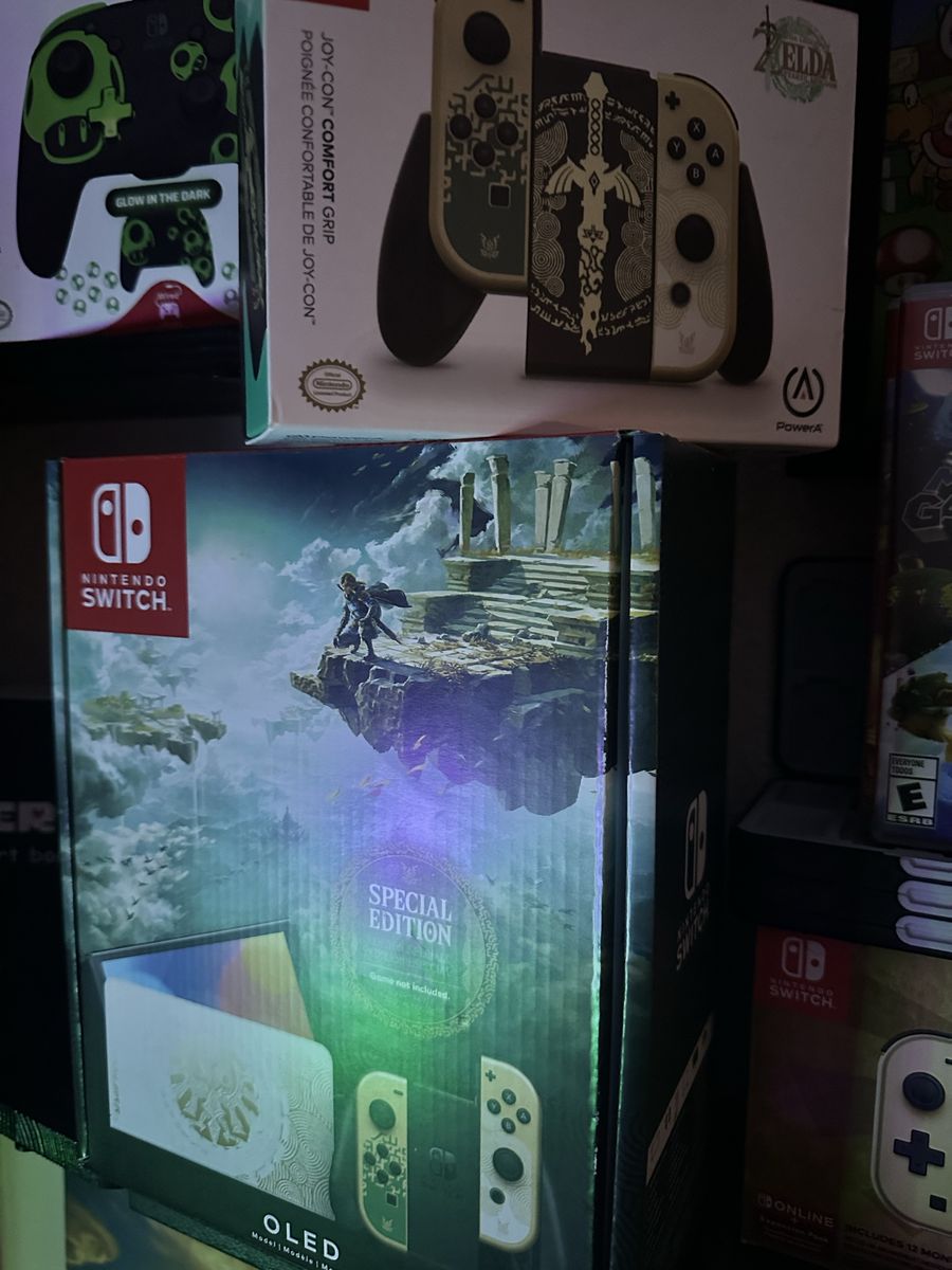 Legend of Zelda tears of the kingdom OLED switch