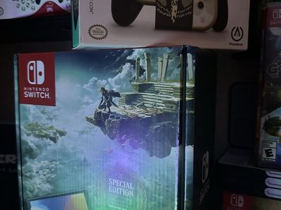 Legend of Zelda tears of the kingdom OLED switch