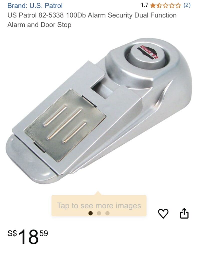 Dual Function Alarm and Doorstop