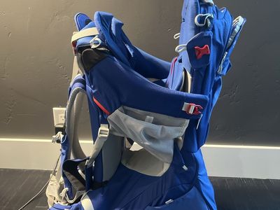 Osprey Poco Plus Child Carrier Backpack - Blue, Excellent Condition