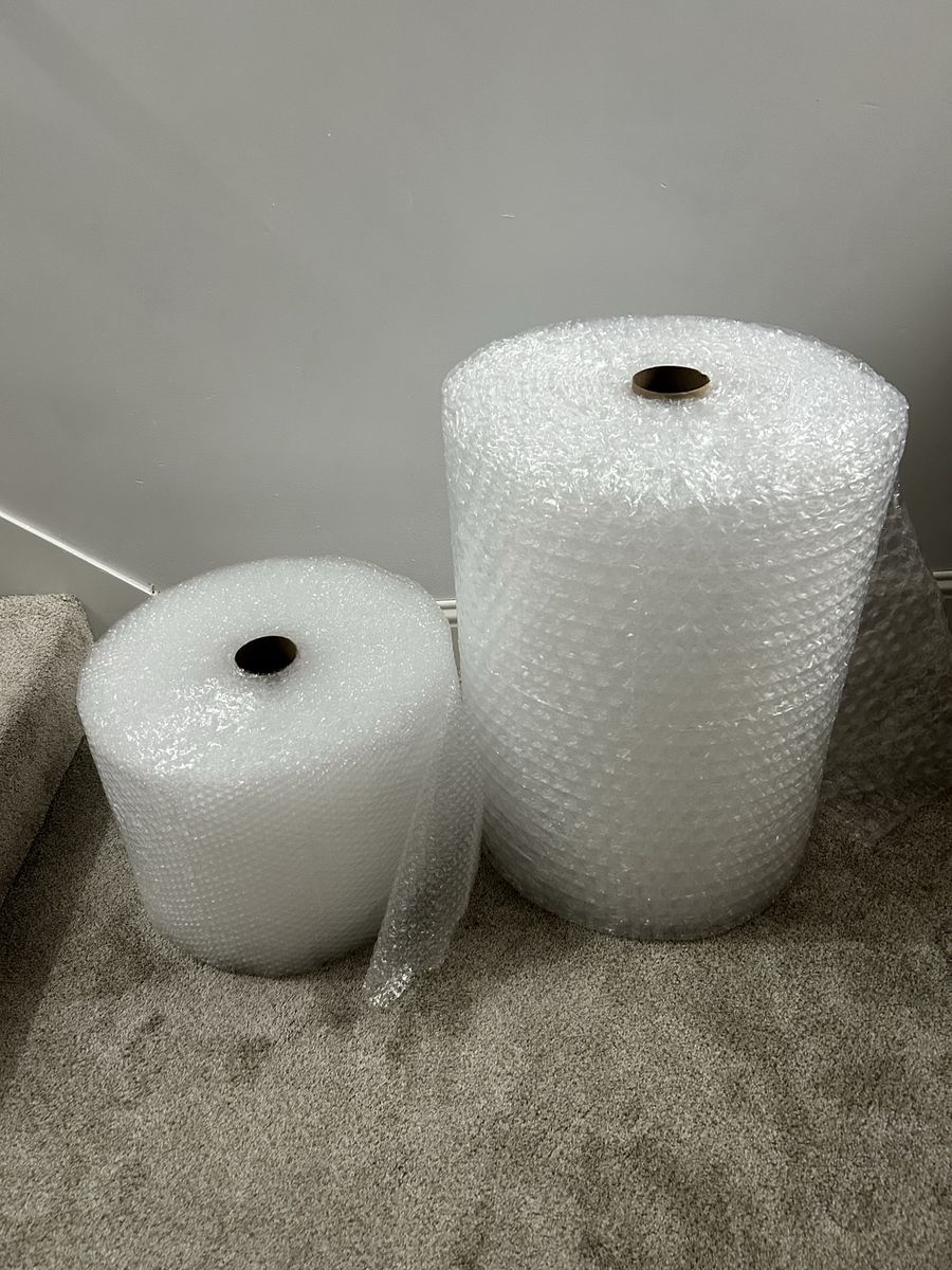 Bubble Wrap Rolls - Clear Packaging Cushioning