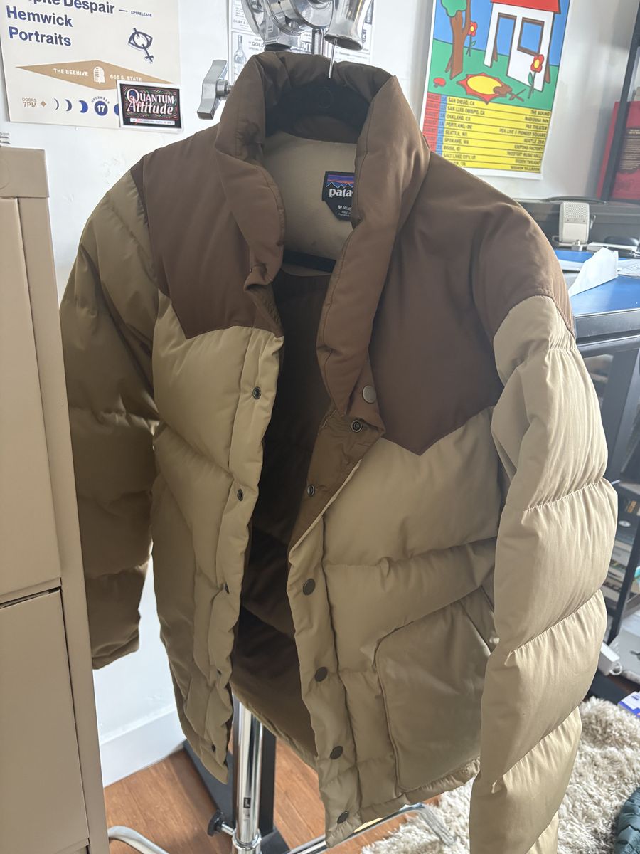 Brown Patagonia Puffer Men's M