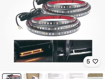 Sidekick Running Board LED lights 2X 60"