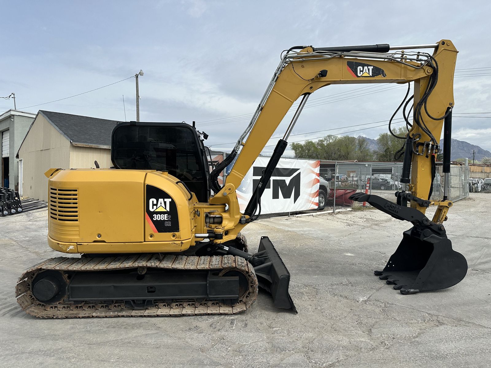 Caterpillar 308E2 CR Midi Excavator Tractor