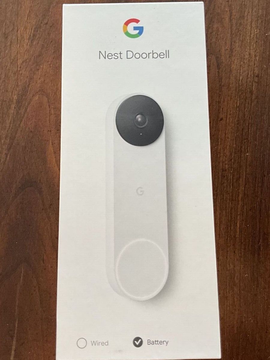 Google Nest Doorbell (battery powered) BRAND NEW IN BOX