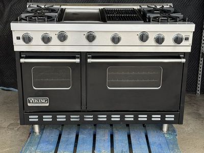 Viking Pro 48 Gas Range - Charbroiler & Griddle
