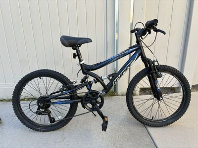 Kids 20" Hyper Shocker Mountain Bike - Full Suspension