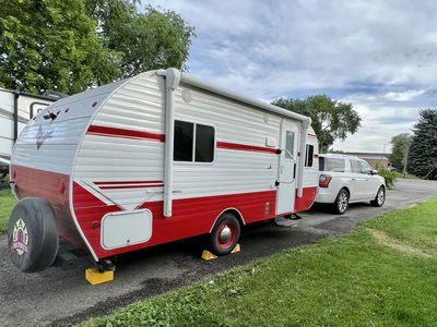 Riverside Retro 179 Travel Trailer Bumper Pull with Awning
