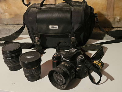 Nikon D90+lenses