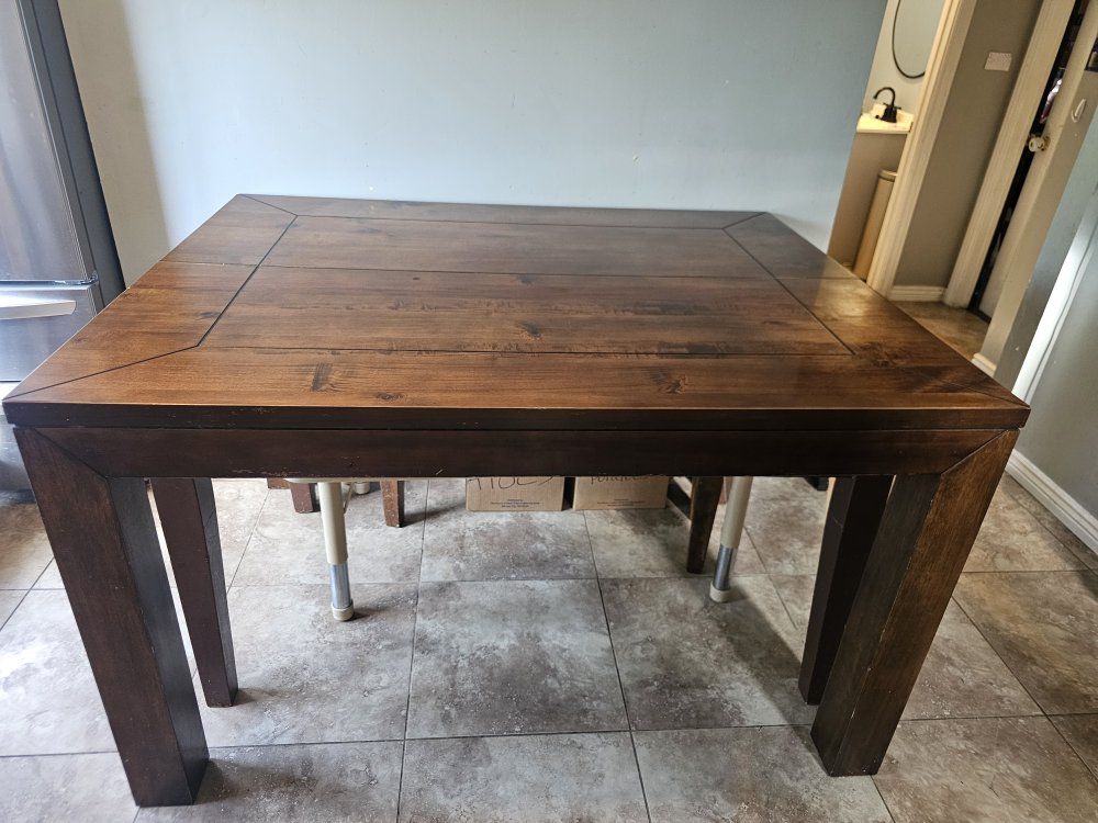 48x60 sturdy tall kitchen table