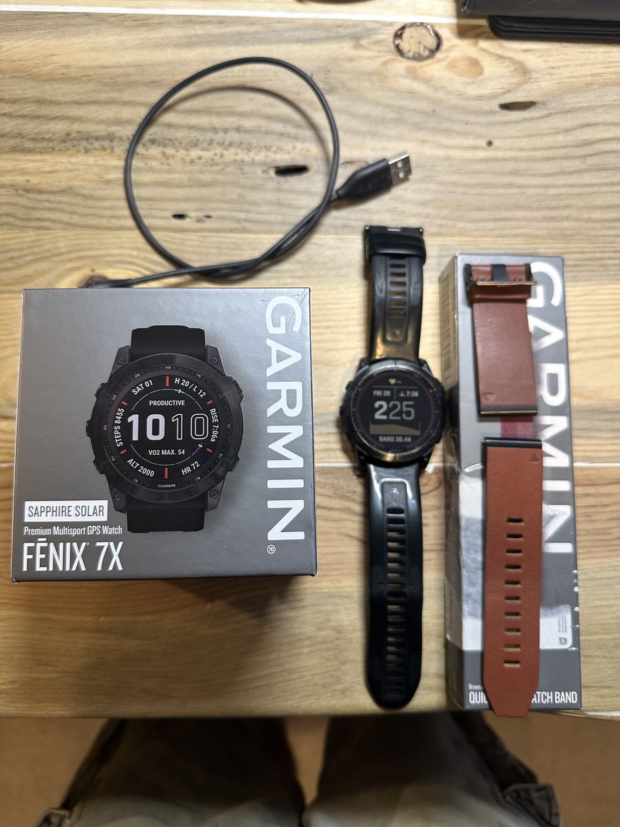 Garmin Fenix 7X Sapphire Solar