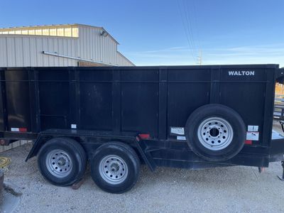 Walton 14 foot 14k dump trailer