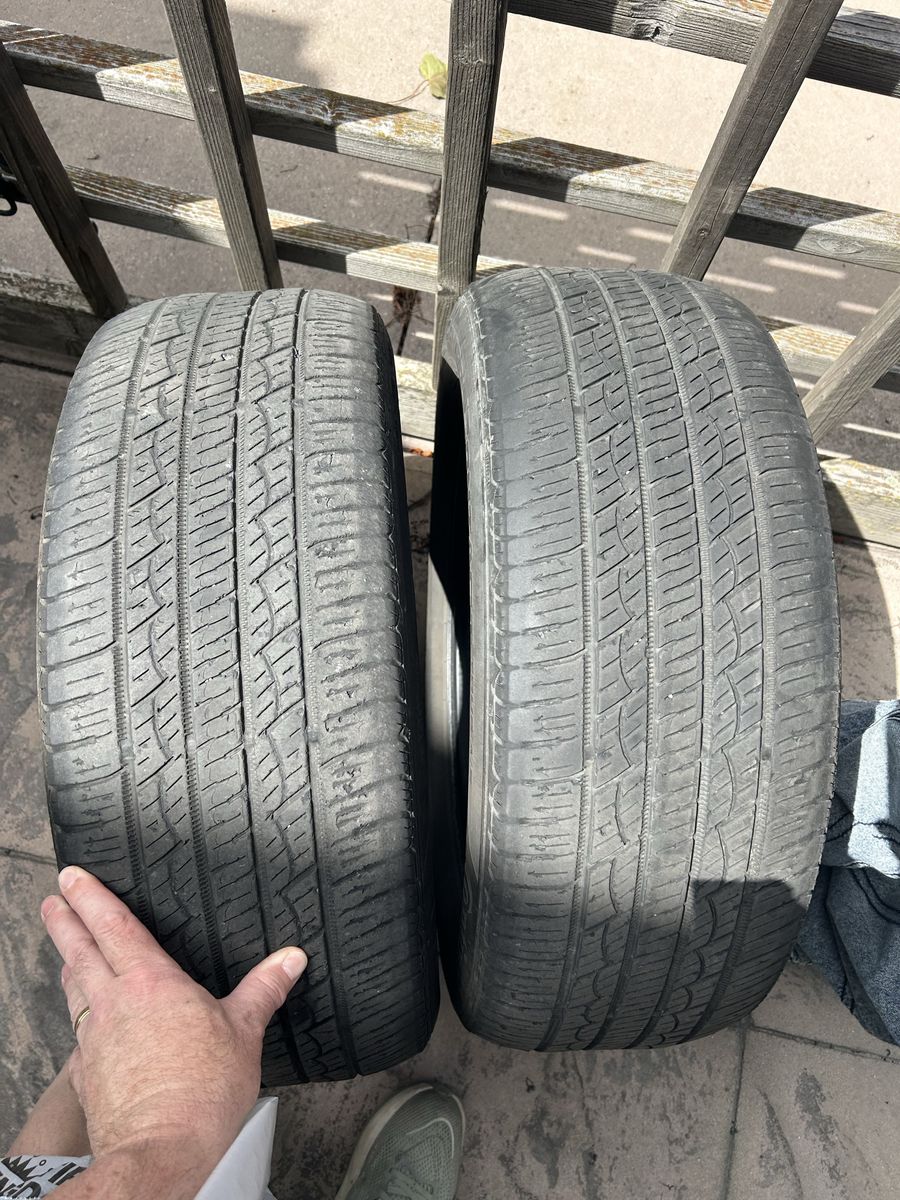 2 Continental ContiProContact Tires – 225/60R17