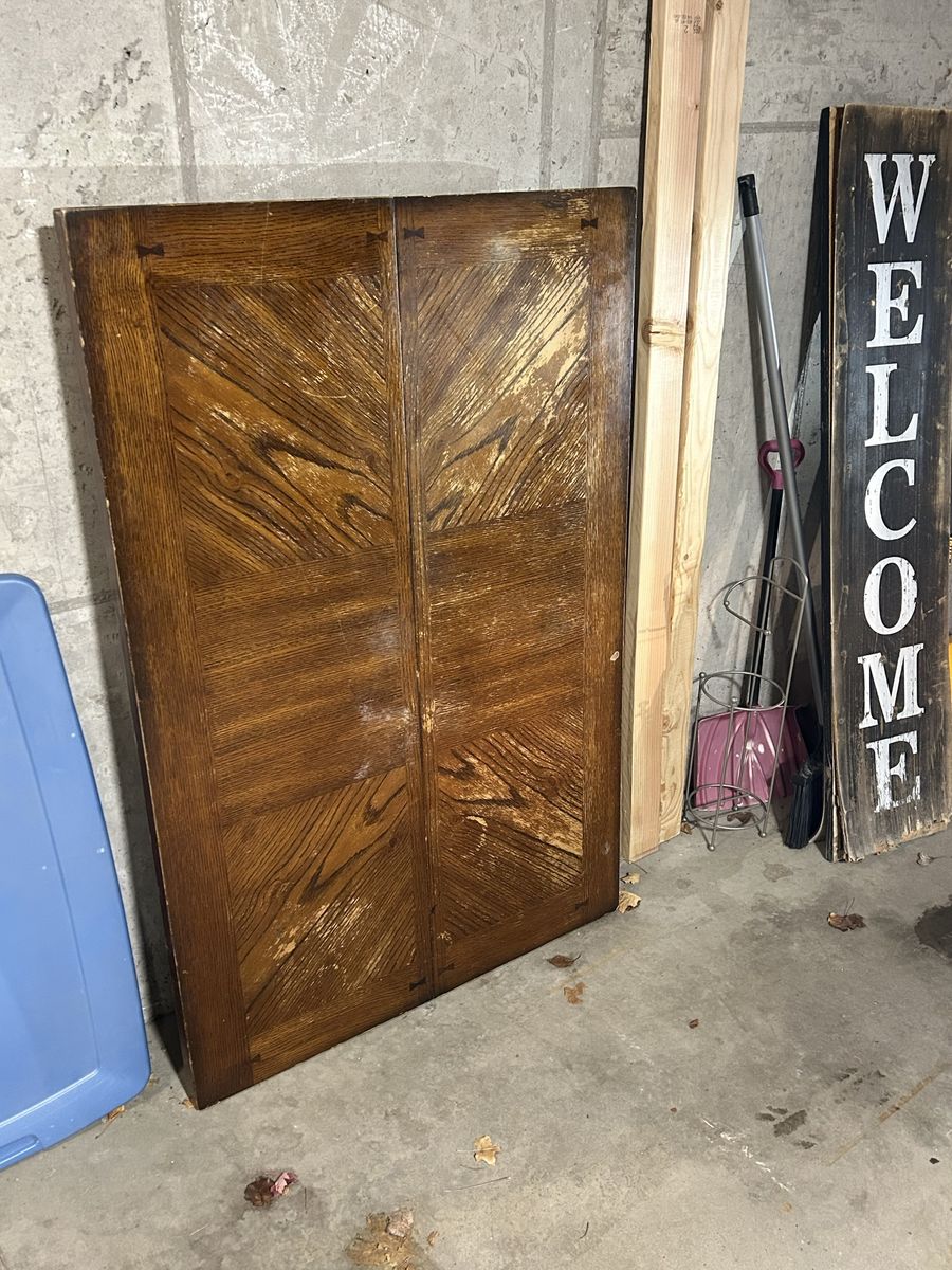Solid Wood Dining Table & 4 Chairs & coffee Table