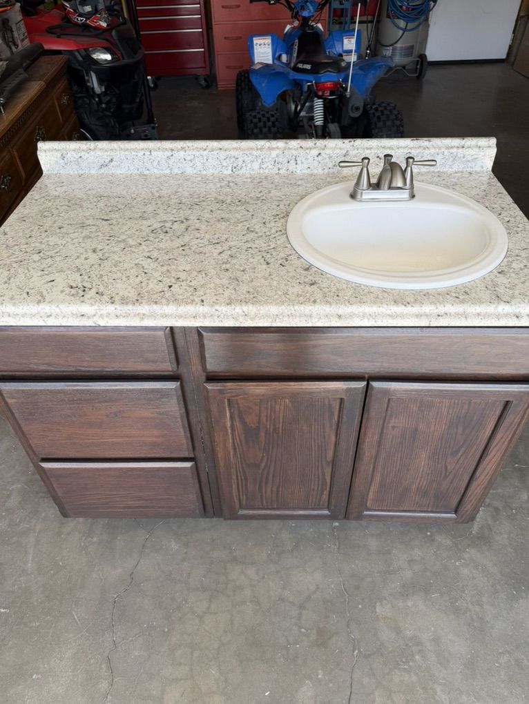 Bathroom Vanity Countertop Sink Faucet