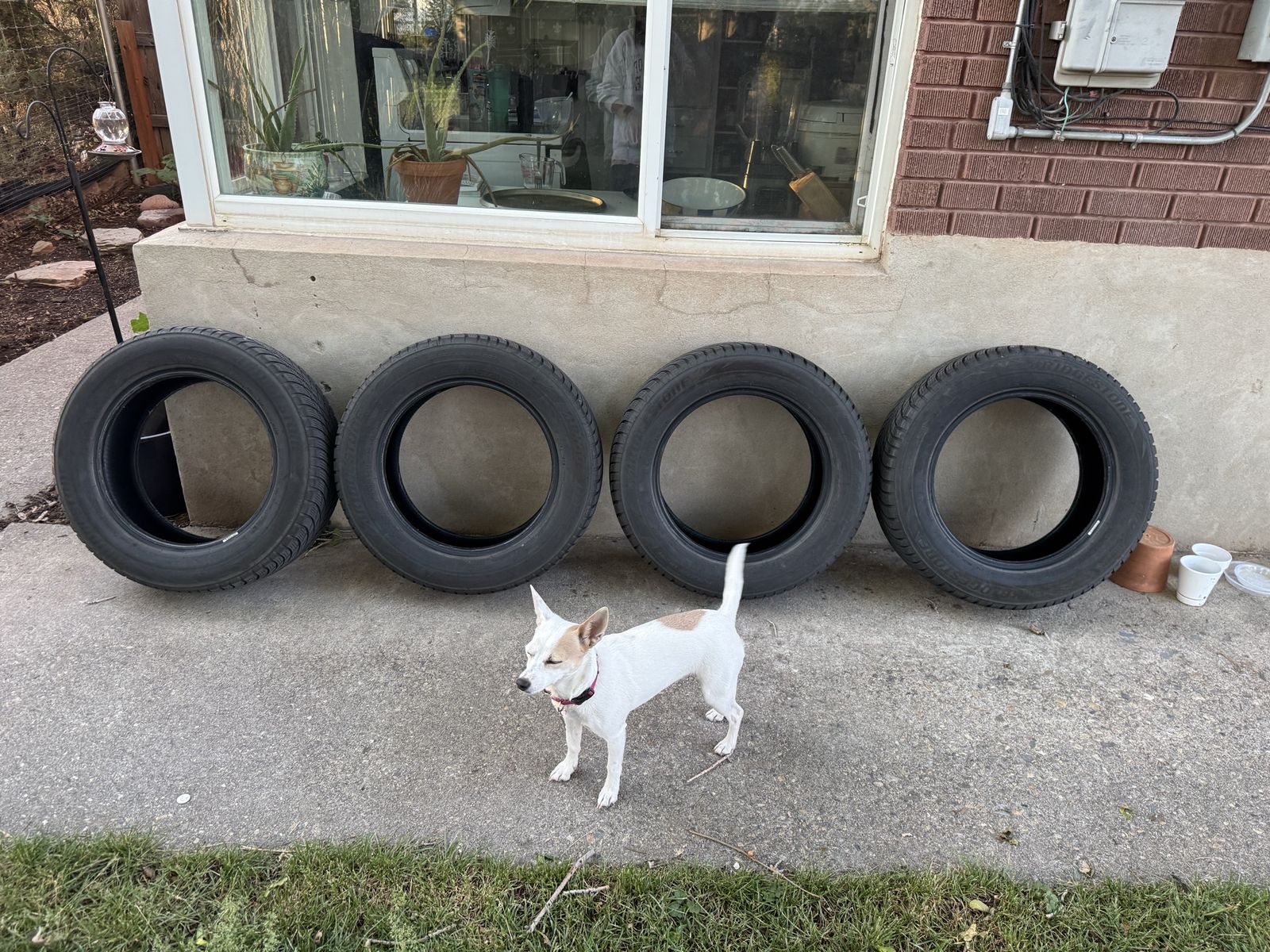 4 Michelin Blizzak Snow Tires 225x60xR17
