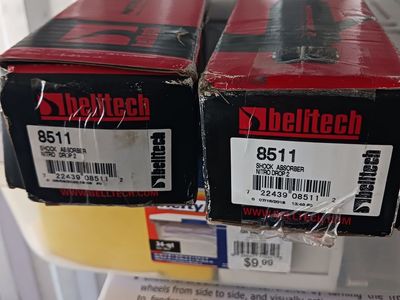 Belltech drop springs and shocks for 99-06 Silverado