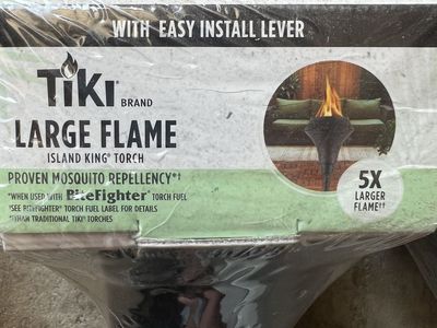 Tiki Torches 65 in Island king torches