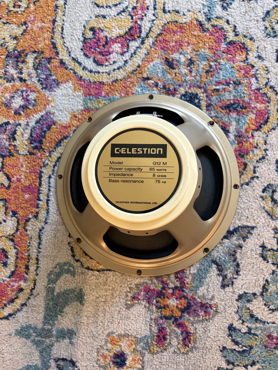 UK made Celestion Creamback 65