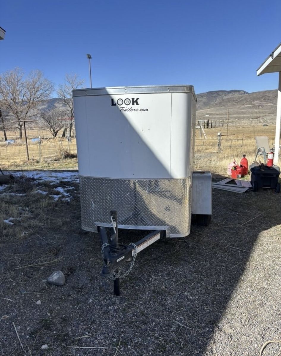 4x6 Enclosed Look Trailer
