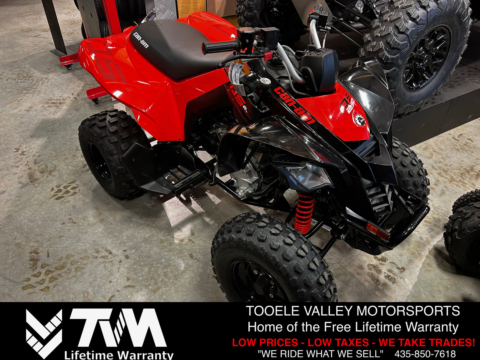 2026 Can-Am DS 250 W/LIFETIME WARRANTY