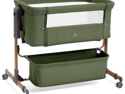 New 3 in 1 Baby Bassinet, Rocking Bassinet, Bedside Bassinet, 6-Height Adjustable, Bassinet Bedside
