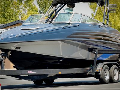 2002 Crownline 266 CCR wakeboard and Cuddy – Fresh Wrap, Ready to Cruise