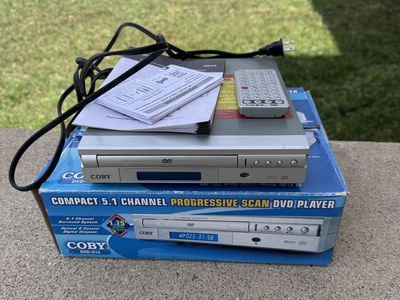 Coby compact 5.1 Channel Progressive Scan DVD Play