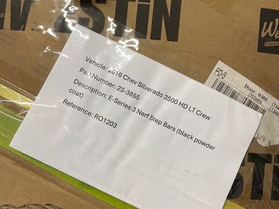 Westin E Series 3nerf Step Bars (black)