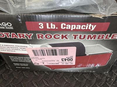 Rock tumbler 3lb
