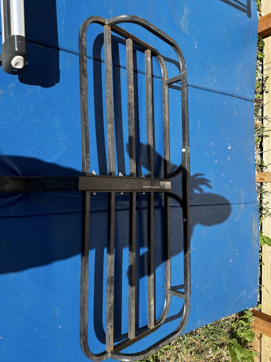 Heavy-Duty Steel Hitch-Mount Cargo Carrier for Vehicles - Used, Great Condition
