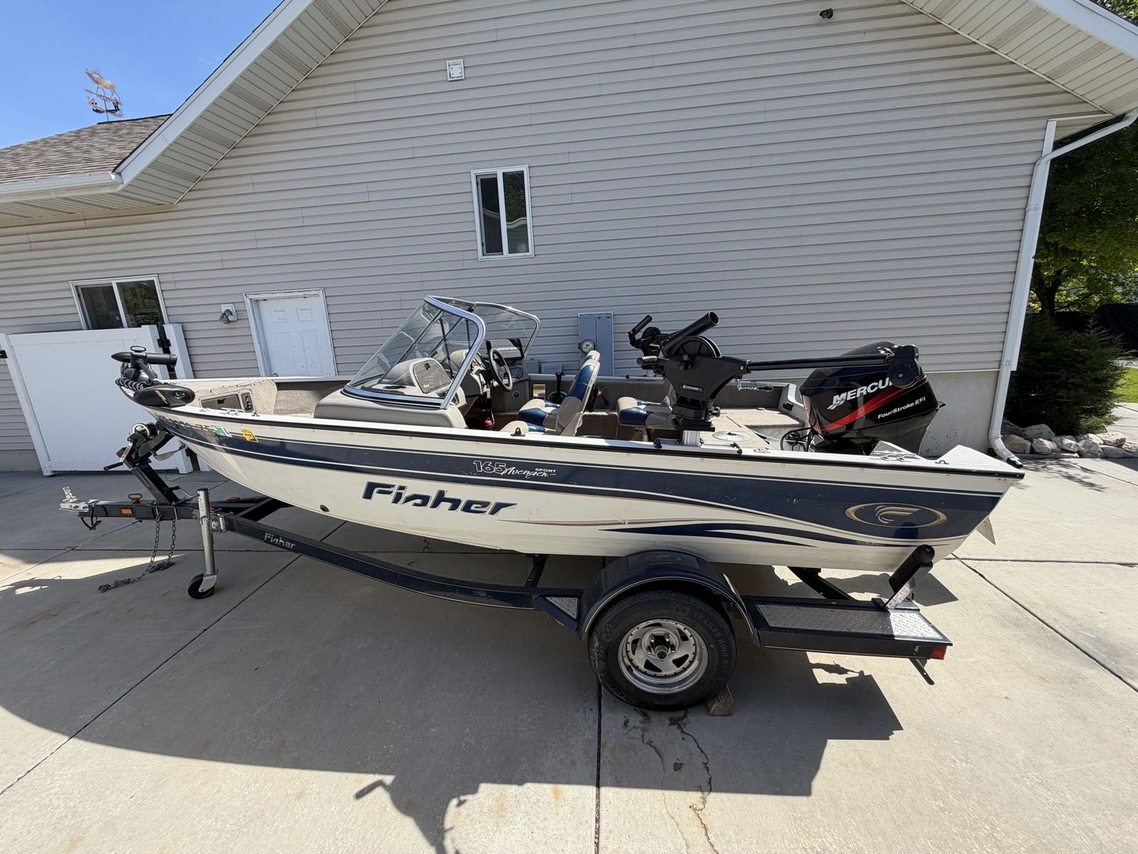 2003 Fisher 165 Avenger Sport Fishing Boat