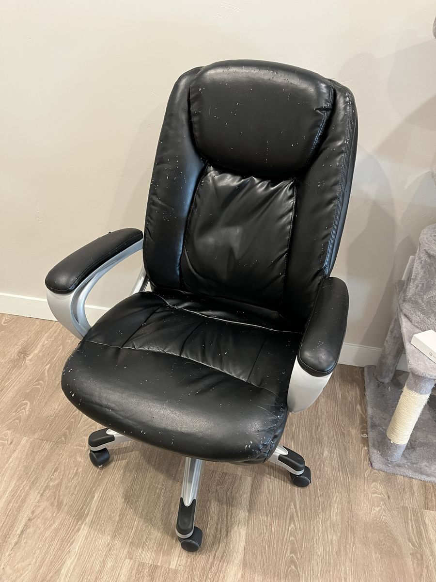 Leather office chair
