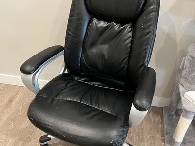 Leather office chair