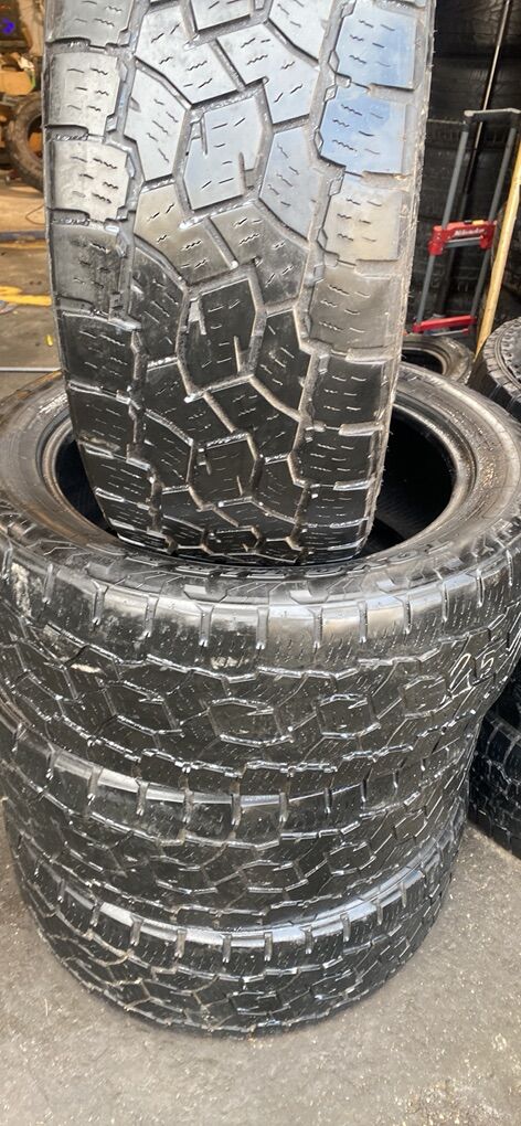 P265-50-20 TOYO OPEN CONTRY 75% TREAD FREE INSTAL