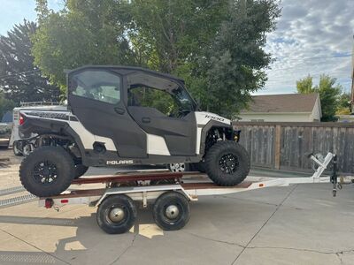 Side By Side Trailer, Tandem Axle