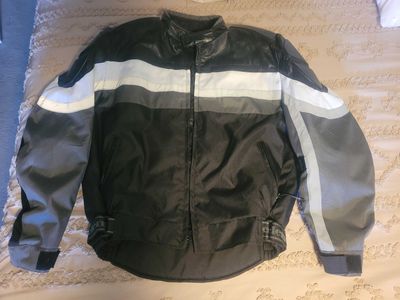 X Element Advanced Motorcycle Gear Leather and mesh Jacket