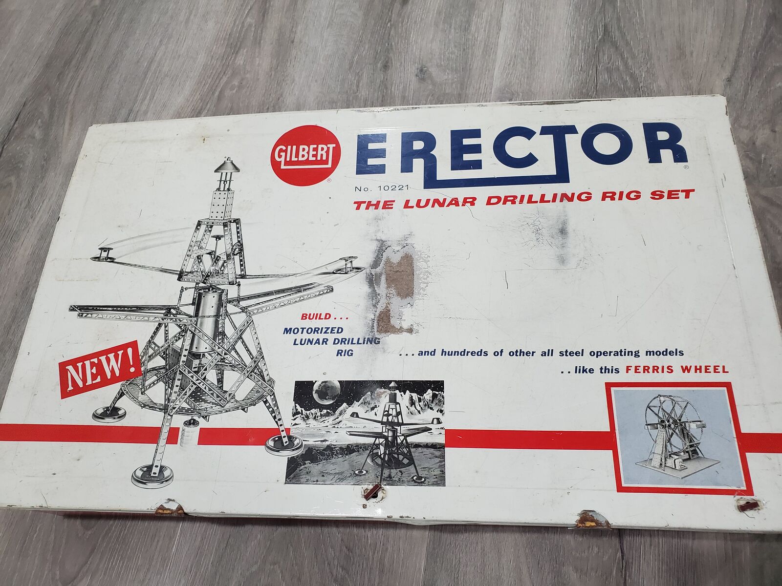 Vintage Gilbert Erector Set No. 10221