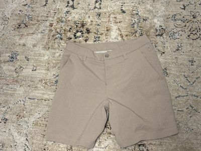 Tan Airwhoven Lululemon Shorts