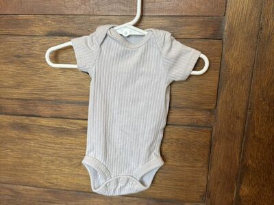 Carter’s Newborn Beige Bodysuit Onesie