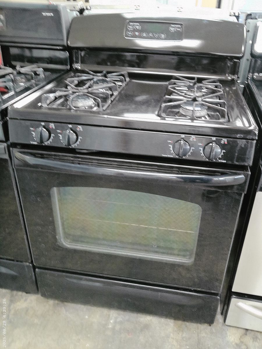 Black GAS Stove~Works Great~90 Day Guarantee