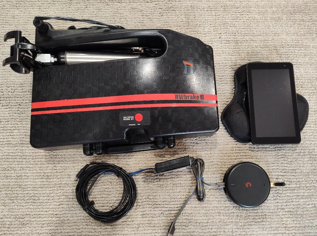 RVibrake3 Portable Flat Tow Braking System with Smart Tablet