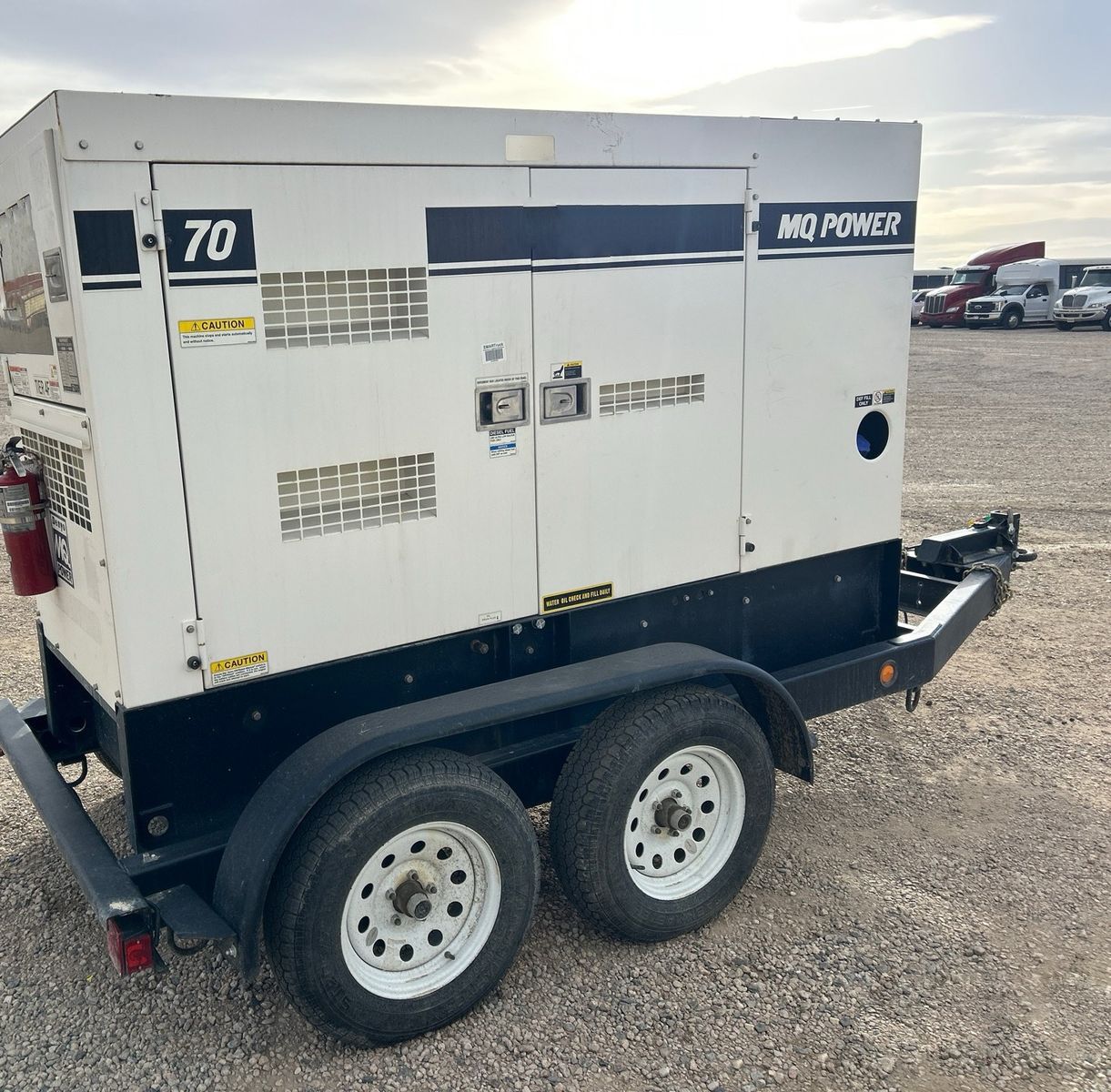 2021 Multiquip DCA 70 Towable, Diesel Generator Set