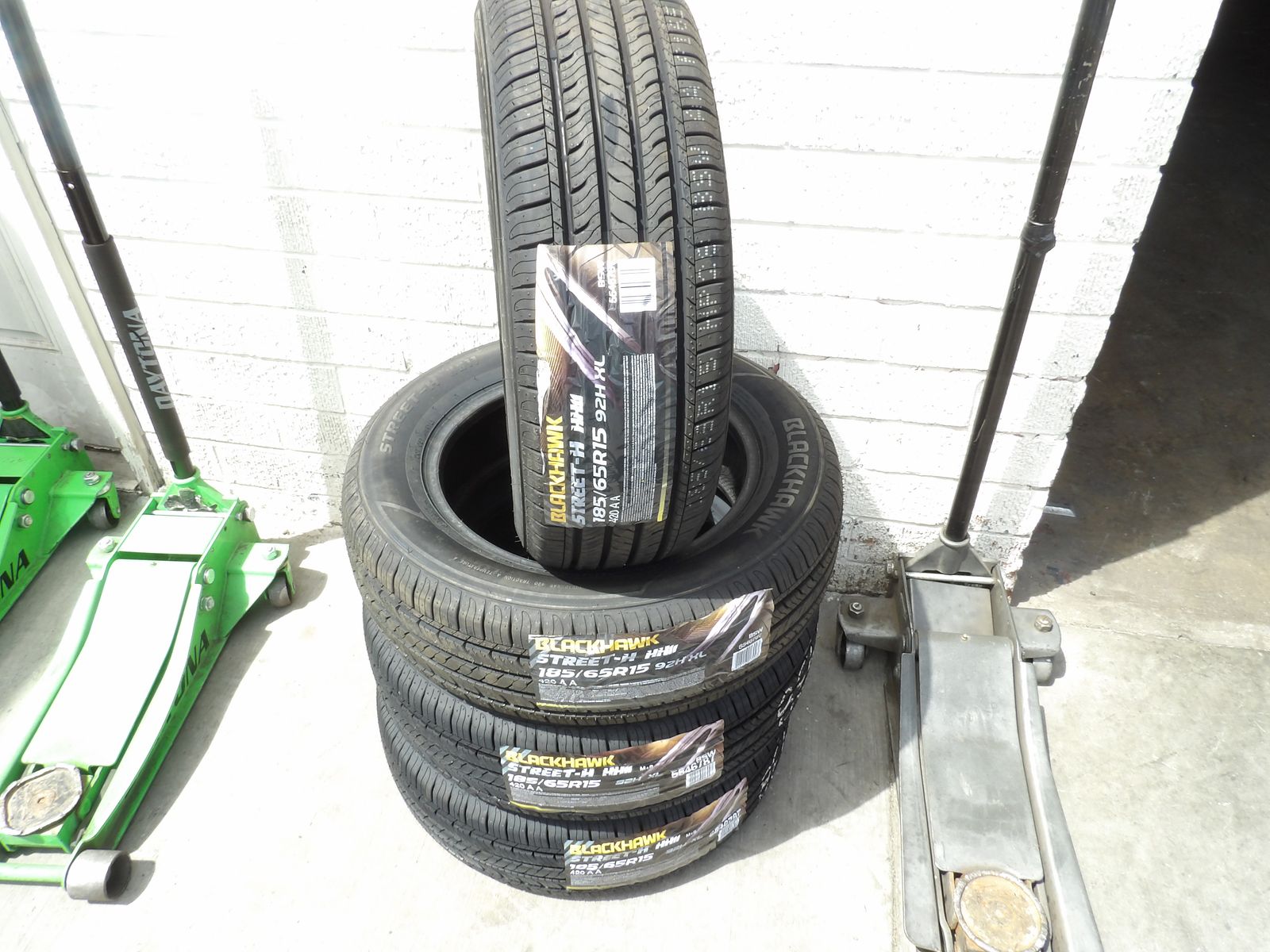 185/65R15 BLACKHAWK  STREET HH-11 SET OF NEW TIRES