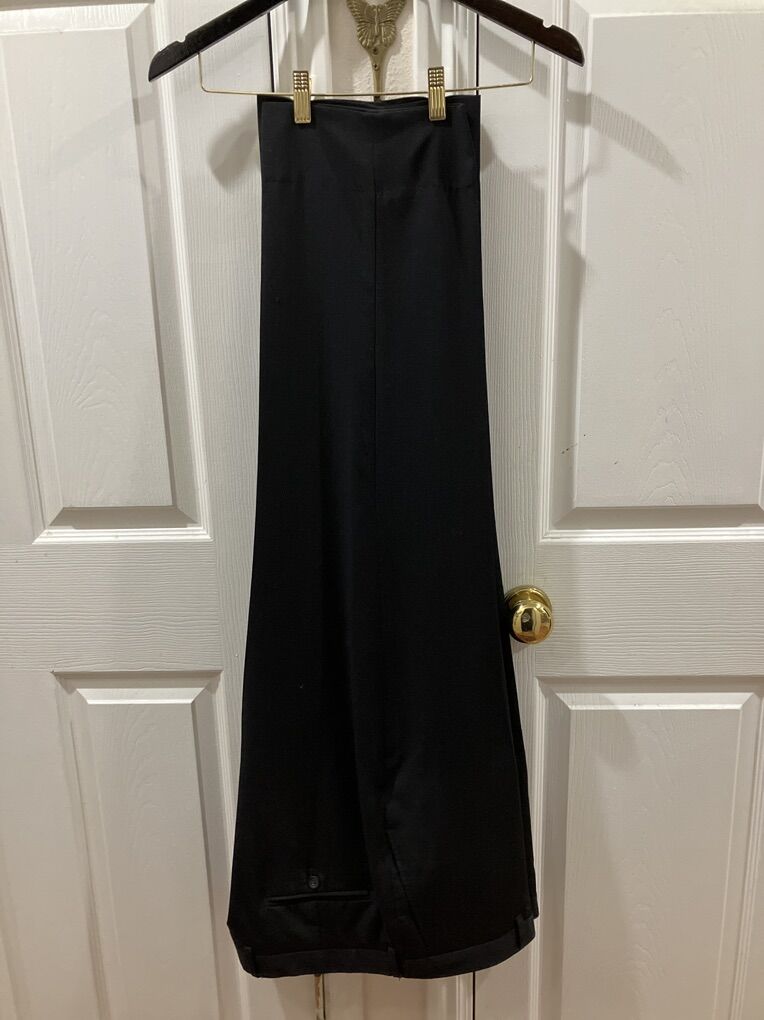 Pronto Uomo Platinum Black Mens Dress Pants