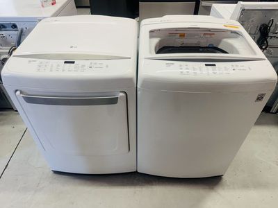 Lg Hydro Shield Electric Top Load Set