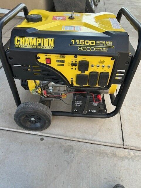Champion Generator 11000 starting watts